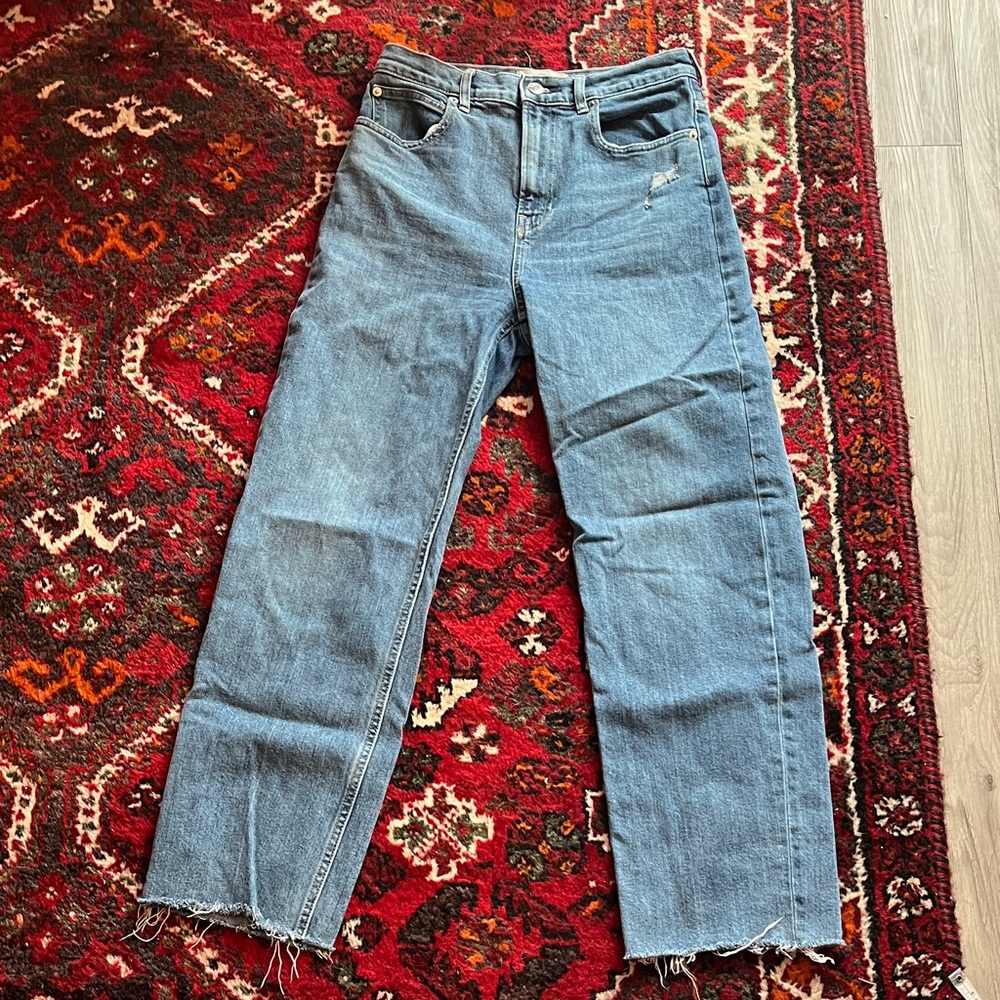 Everlane The Way High Jean in organic cotton